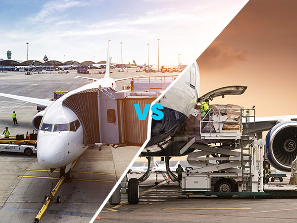 Comparing Passenger and Cargo Flight Operations