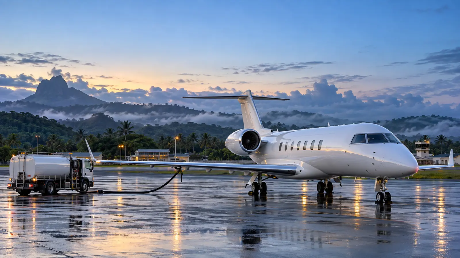 Jet A-1 Fuel Availability at São Tomé International Airport for Business Aviation