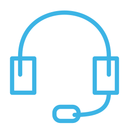 Headset icon for ground handling supervision and support